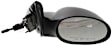 Driver and Passenger Side Mirror, Manual Adjust, Non-Heated, Non-Folding, Textured Black, No Signal Light, No Memory, No Puddle Light, No Auto-Dimming, No Blind Spot Feature