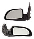 Driver and Passenger Side Mirrors, Power Adjust, Manual Folding, Non-Heated, Paintable, No Signal Light, No Memory, No Puddle Light, No Auto-Dimming, No Blind Spot Feature