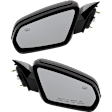 Driver and Passenger Side Non-Towing Mirrors, Power Adjust, Non-Folding, Heated, Paintable, No Signal Light, No Memory, No Puddle Light, No Auto-Dimming, No Blind Spot Feature