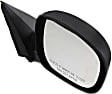 2006 Dodge Magnum SRT8 - Driver and Passenger Side Mirror, Power Adjust, Non-Heated, Textured Black, Non-Folding, No Signal Light, No Blind Spot Feature, No Memory, No Puddle Light, No Auto-Dimming