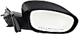 2006 Dodge Magnum SRT8 - Driver and Passenger Side Mirror, Power Adjust, Non-Heated, Textured Black, Non-Folding, No Signal Light, No Blind Spot Feature, No Memory, No Puddle Light, No Auto-Dimming