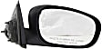 2006 Dodge Magnum SRT8 - Driver and Passenger Side Mirror, Power Adjust, Non-Heated, Textured Black, Non-Folding, No Signal Light, No Blind Spot Feature, No Memory, No Puddle Light, No Auto-Dimming
