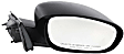 2006 Dodge Magnum SRT8 - Driver and Passenger Side Mirror, Power Adjust, Non-Heated, Textured Black, Non-Folding, No Signal Light, No Blind Spot Feature, No Memory, No Puddle Light, No Auto-Dimming