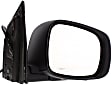 Driver and Passenger Side Mirror, Power Adjust, Heated, Manual Folding, With 1 Paintable and 1 Textured Black Cap, No Signal Light, No Memory, No Puddle Light, No Auto-Dimming