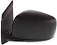 Driver and Passenger Side Mirror, Manual Adjust, Non-Heated, Manual Folding, Textured Black, No Signal Light, No Memory, No Puddle Light, No Auto-Dim, No Blind Spot Feature