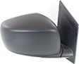 Driver and Passenger Side Mirror, Manual Adjust, Non-Heated, Manual Folding, Textured Black, No Signal Light, No Memory, No Puddle Light, No Auto-Dim, No Blind Spot Feature