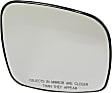 Driver and Passenger Side Mirror Glass, Heated, Non-Towing, With backing plate, Includes (2) Mirror Glasses