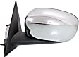 2005-2008 Dodge Magnum - Driver and Passenger Side Mirrors, Power, Manual Folding, Heated, Chrome, No Signal Light, With memory, No Puddle Light, No Auto-Dimming, No Blind Spot Feature