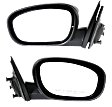 Driver and Passenger Side Mirrors, Power, Non-Folding, Heated, Paintable, No Signal Light, No Memory, No Puddle Light, No Auto-Dimming, No Blind Spot Feature