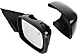 Sedan Driver and Passenger Side Mirror, Power Adjust, Heated, Manual Folding, Paintable, No Signal Light, No Memory, No Puddle Light, No Auto-Dimming, No Blind Spot Feature