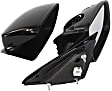 Sedan Driver and Passenger Side Mirror, Power Adjust, Heated, Manual Folding, Paintable, No Signal Light, No Memory, No Puddle Light, No Auto-Dimming, No Blind Spot Feature