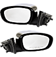 2005-2008 Dodge Magnum - Driver and Passenger Side Mirrors, Power, Non-Folding, Heated, Chrome, No Signal Light, No Memory, No Puddle Light, No Auto-Dimming, No Blind Spot Feature