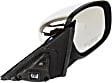 2005-2008 Dodge Magnum - Driver and Passenger Side Mirrors, Power, Non-Folding, Heated, Chrome, No Signal Light, No Memory, No Puddle Light, No Auto-Dimming, No Blind Spot Feature