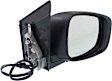 2010 Dodge Grand Caravan - Driver and Passenger Side Mirror, Power Adjust, Heated, Chrome, Manual Folding, In-housing Signal Light, No Blind Spot Feature, Driver Side - No Memory; Passenger Side - With Memory, No Puddle Light, No Auto-Dimming, Mini Cargo Van