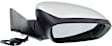 2010 Dodge Grand Caravan - Driver and Passenger Side Mirror, Power Adjust, Heated, Chrome, Manual Folding, In-housing Signal Light, No Blind Spot Feature, Driver Side - No Memory; Passenger Side - With Memory, No Puddle Light, No Auto-Dimming, Mini Cargo Van