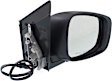 2010 Dodge Grand Caravan - Driver and Passenger Side Mirror, Power Adjust, Heated, Chrome, Manual Folding, In-housing Signal Light, No Blind Spot Feature, Without Memory Recall, No Puddle Light, No Auto-Dimming, Mini Passenger Van