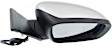 2010 Dodge Grand Caravan - Driver and Passenger Side Mirror, Power Adjust, Heated, Chrome, Manual Folding, In-housing Signal Light, No Blind Spot Feature, Without Memory Recall, No Puddle Light, No Auto-Dimming, Mini Passenger Van