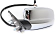 Driver and Passenger Side Mirrors, Power Adjust, Manual Folding, Heated, Chrome, No Signal Light, With memory, No Puddle Light, No Auto-Dimming, No Blind Spot Feature