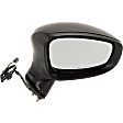 Driver and Passenger Side Mirror, Power Adjust, Heated, Manual Folding, Paintable, No Signal Light, No Memory, No Puddle Light, No Auto-Dim, No Blind Spot Feature