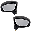 Driver and Passenger Side Mirrors, Power Adjust, Manual Folding, Heated, Paintable, No Signal Light, No Memory, No Puddle Light, No Auto-Dimming, No Blind Spot Feature