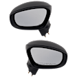 Mirror, Power Adjust, Heated, Manual Folding, Paintable, No Signal Light, No Memory, No Puddle Light, No Auto-Dim, No Blind Spot Feature