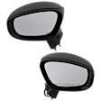 Mirror, Power Adjust, Heated, Manual Folding, Paintable, No Signal Light, No Memory, No Puddle Light, No Auto-Dim, No Blind Spot Feature