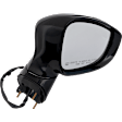 Driver and Passenger Side Mirrors, Power Adjust, Manual Folding, Heated, Paintable, No Signal Light, No Memory, No Puddle Light, No Auto-Dimming, No Blind Spot Feature