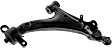 SET-CMS861134-F Front, Driver and Passenger Side, Lower Control Arm, Steel, Supreme Series