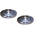 2008 Jeep Wrangler - Brake Disc, Plain Surface, 13 In. Diameter Rotor, High Performance, 3.8L 6Cyl