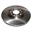 2016 Jeep Renegade - Front Brake Disc, Natural Finish, Plain Surface, 2.4L 4Cyl