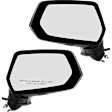 Driver and Passenger Side Mirrors, Power, Manual Folding, Non-Heated, Paintable, No Signal Light, No Memory, No Puddle Light, No Auto-Dimming, No Blind Spot Feature