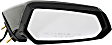 Driver and Passenger Side Mirrors, Power, Manual Folding, Non-Heated, Paintable, No Signal Light, No Memory, No Puddle Light, No Auto-Dimming, No Blind Spot Feature