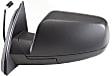 Driver and Passenger Side Mirror, Power Adjust, Non-Heated, Manual Folding, Textured Black, No Signal Light, No Memory, No Puddle Light, No Auto-Dimming, No Blind Spot Feature
