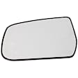 2013 Chevrolet Equinox - Mirror Glass Driver and Passenger Side, Non-Heated, Driver Side - No Blind Spot Feature; Passenger Side - With Blind Spot Glass, No Signal Light