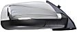 Driver and Passenger Side Mirror, Power Adjust, Heated, Manual Folding, Chrome, No Signal Light, With Memory, No Puddle Light, No Auto-Dimming, No Blind Spot Feature