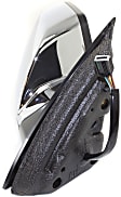 Driver and Passenger Side Mirror, Power Adjust, Heated, Manual Folding, Chrome, No Signal Light, With Memory, No Puddle Light, No Auto-Dimming, No Blind Spot Feature