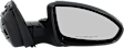 Mirror, Power Adjust, Non-Heated, Manual Folding, Paintable, No Signal Light, No Memory, No Puddle Light, No Auto-Dim, No Blind Spot Feature