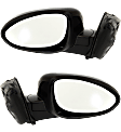 Driver and Passenger Side Mirrors, Power Adjust, Manual Folding, Heated, Paintable, No Signal Light, No Memory, No Puddle Light, No Auto-Dimming, No Blind Spot Feature
