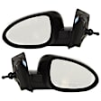 Driver and Passenger Side Mirror, Manual Adjust, Non-Heated, Manual Folding, Paintable, No Signal Light, No Memory, No Puddle Light, No Auto-Dim, No Blind Spot Feature