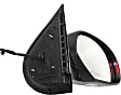 2009 Chevrolet Tahoe LTZ - Driver and Passenger Side Mirror, For Models Without Off Road Package, Power Adjust, Heated, With 1 Paintable and 1 Textured Black Cap, Power Folding, In-glass Signal Light, No Blind Spot Feature, No Memory, With Puddle Light, No Auto