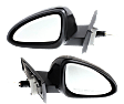 2013-2015 Chevrolet Spark - Driver and Passenger Side Mirror, Manual Adjust, Non-Heated, Manual Folding, Paintable, No Signal Light, No Memory, No Puddle Light, No Auto-Dimming, No Blind Spot Feature