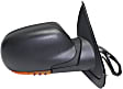 Driver and Passenger Side Mirrors, Power, Manual Folding, Heated, Textured Black, In-housing Signal Light, No Memory, No Puddle Light, No Auto-Dimming, No Blind Spot Feature