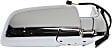 Driver and Passenger Side Mirrors, Power, Heated, Chrome, Non-Towing, Standard Type, with Chrome Base and Housing