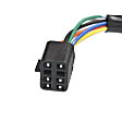 Driver and Passenger Side Mirrors, Power, Heated, Chrome, Non-Towing, Standard Type, with Chrome Base and Housing