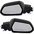 2024 Chevrolet Camaro - Driver and Passenger Side Mirror, Power Adjust, Non-Heated, Paintable, Non-Folding, No Signal Light, No Blind Spot Feature, No Memory, No Puddle Light, No Auto-Dimming, Coupe