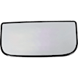 2015-2019 GMC Sierra 2500 HD - Passenger Side, Upper and Lower Mirror Glass, Upper - Heated; Lower - Non-Heated, No Blind Spot Feature