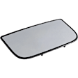 2015-2019 GMC Sierra 2500 HD - Passenger Side, Upper and Lower Mirror Glass, Upper - Heated; Lower - Non-Heated, No Blind Spot Feature