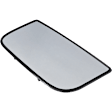 2009 Chevrolet Tahoe - Mirror Glass Passenger Side, Upper and Lower, For Models Without Spot Light, Upper - Heated; Lower - Non-Heated, No Blind Spot Feature