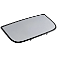 Driver Side, Upper and Lower Mirror Glass, Non-Heated, No Blind Spot Feature