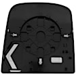 2009-2016 Chevrolet Tahoe - Passenger Side, Upper and Lower Mirror Glass, Non-Heated, No Blind Spot Feature